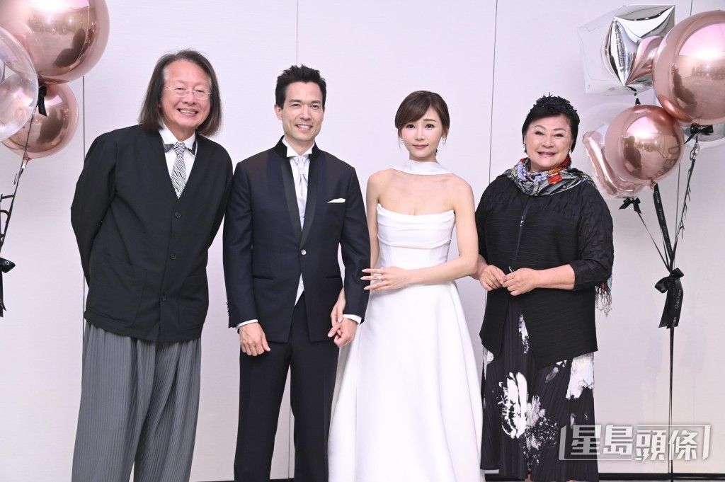 黃淑儀、潘嘉德到賀。 黃淑儀、潘嘉德到賀。