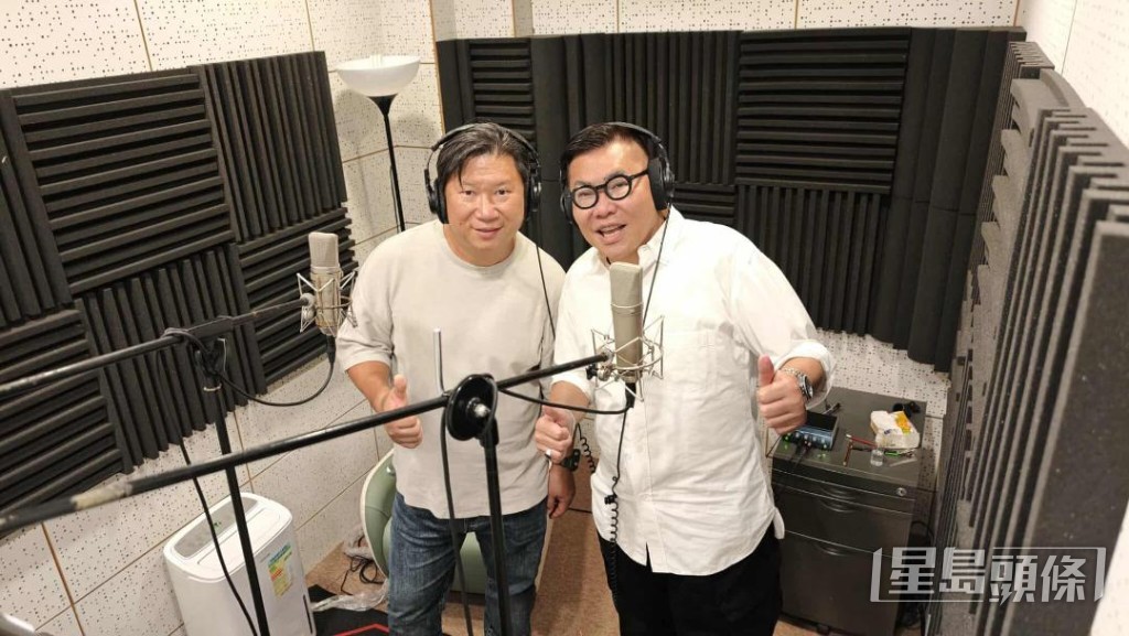 Roger和豬農堂細佬胡家健以「二胡組合」錄新歌。