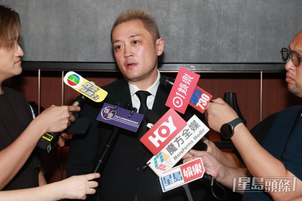 施明遺下的財產會否有分配?李泳漢指這些事不是現在答,要先處理好後事。 施明遺下的財產會否有分配?李泳漢指這些事不是現在答,要先處理好後事。