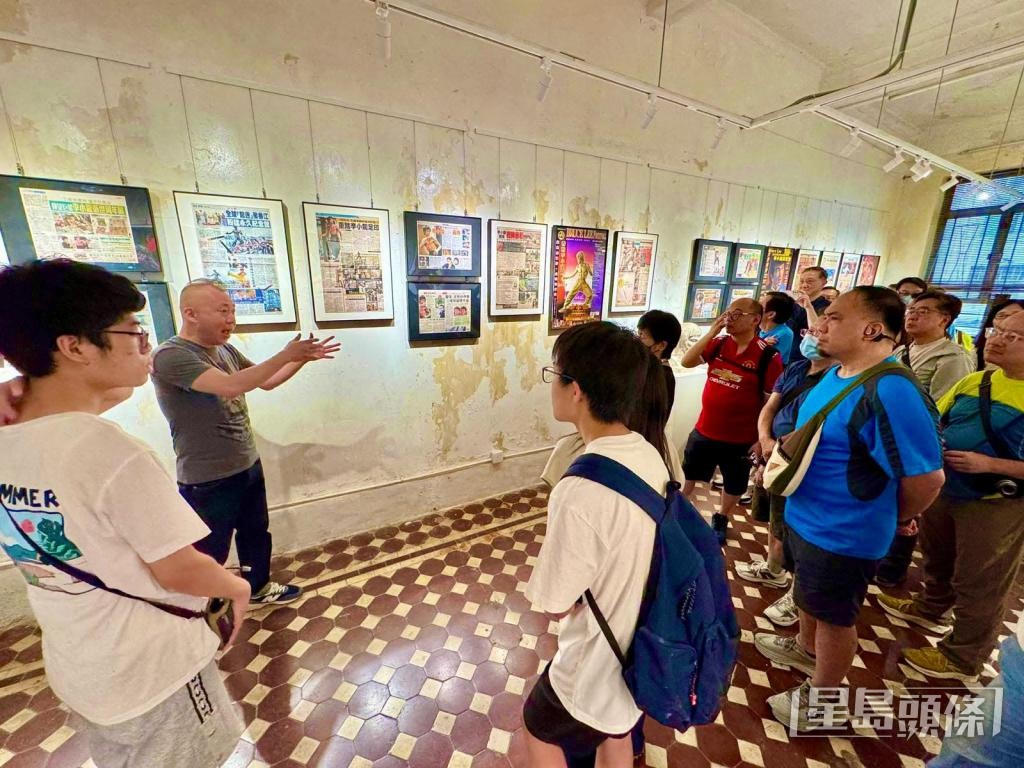 黃耀強7月於深水埗再辦展覽,延續推廣聲勢。 受訪者提供 黃耀強7月於深水埗再辦展覽,延續推廣聲勢。 受訪者提供