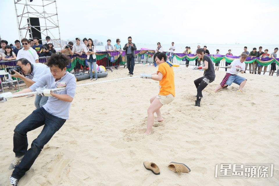 前香港水球隊成員在疫下兩度籌備「域多利遊樂會香港沙灘水球公開賽比賽」。