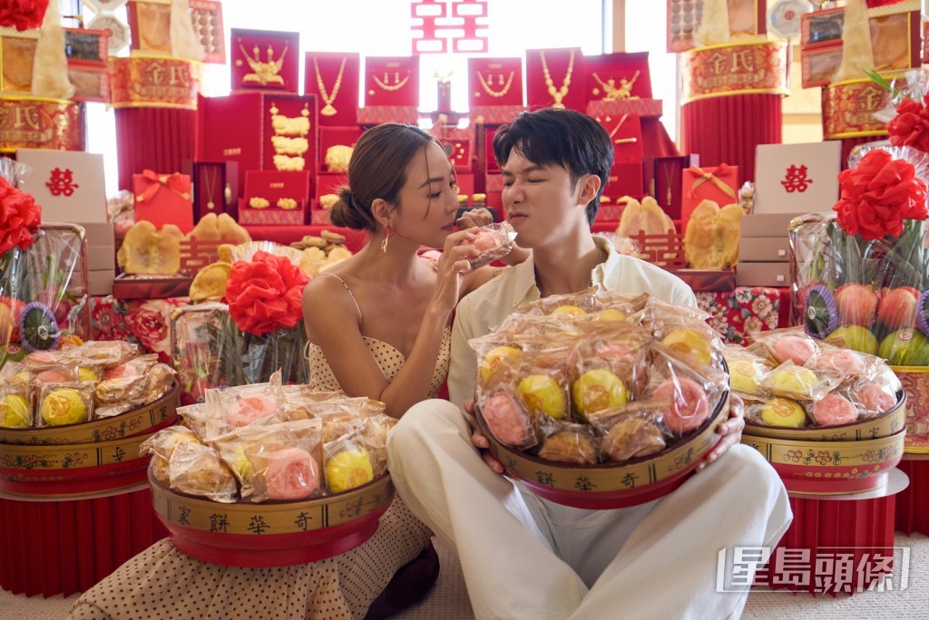 大表哥Stanley及未來大表嫂李炘頤（Alina）日前過大禮。
