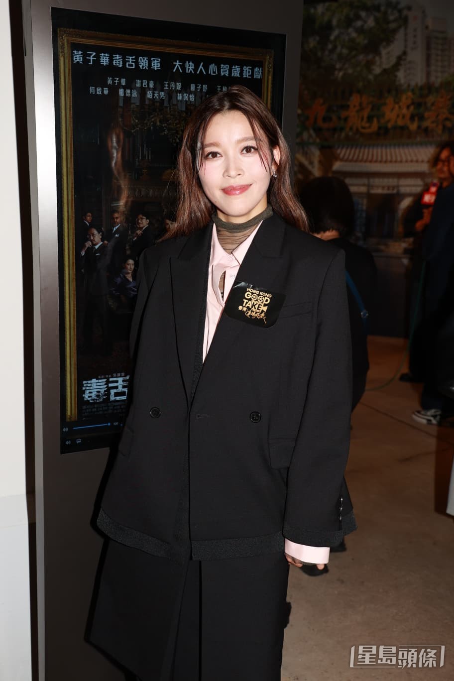 賴慰玲讚兒子成長了不少。 賴慰玲讚兒子成長了不少。