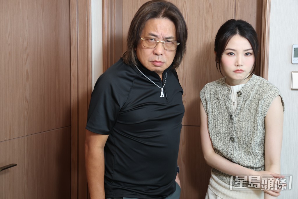 陳穎欣學林敏驄搞笑。