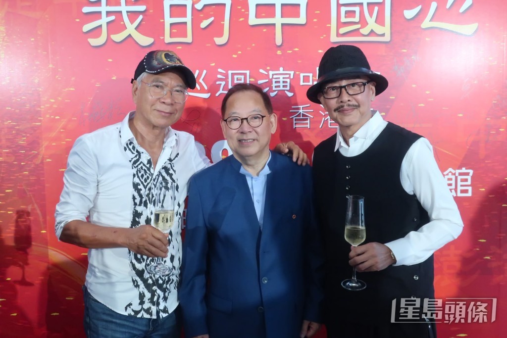 張明敏獲李龍基及杜燕歌撐場。 張明敏獲李龍基及杜燕歌撐場。