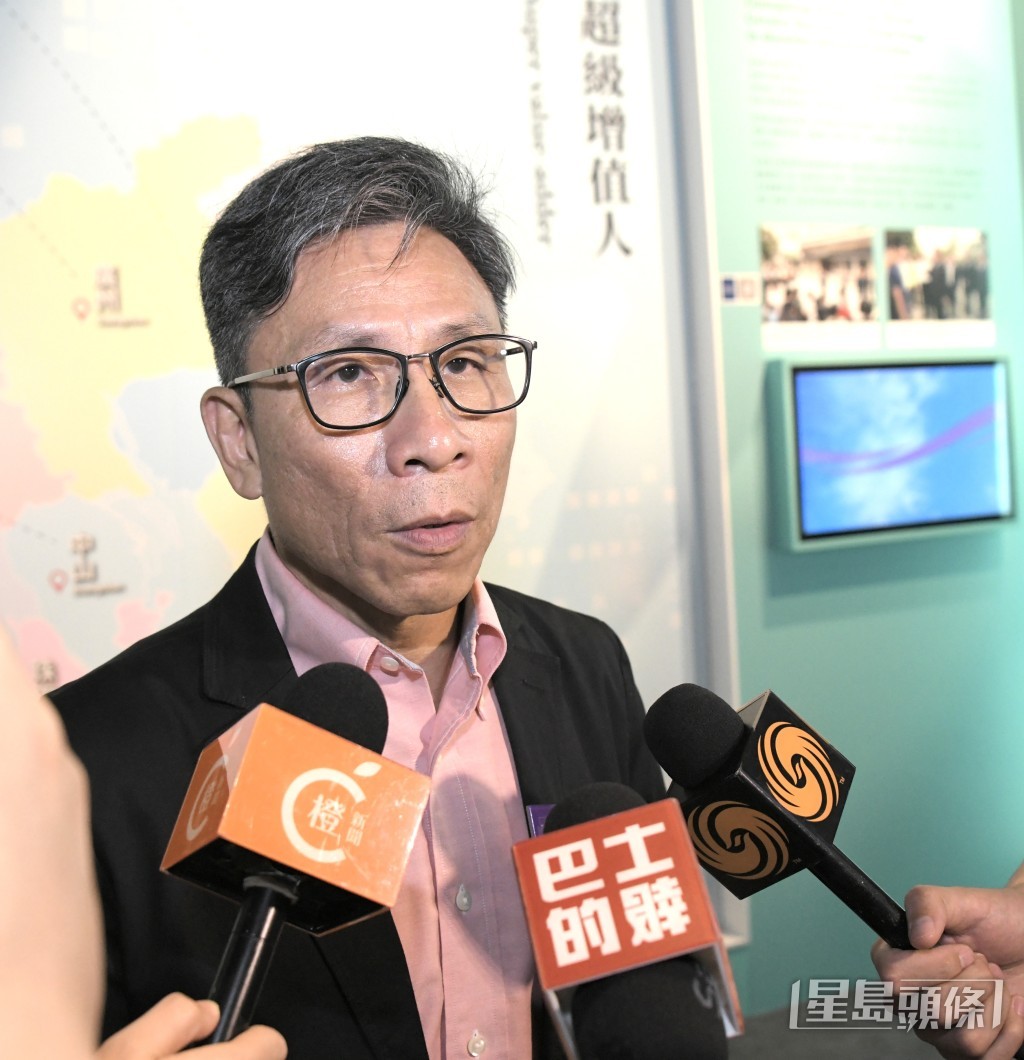 国家安全展览厅负责人张建光。黄伟强摄