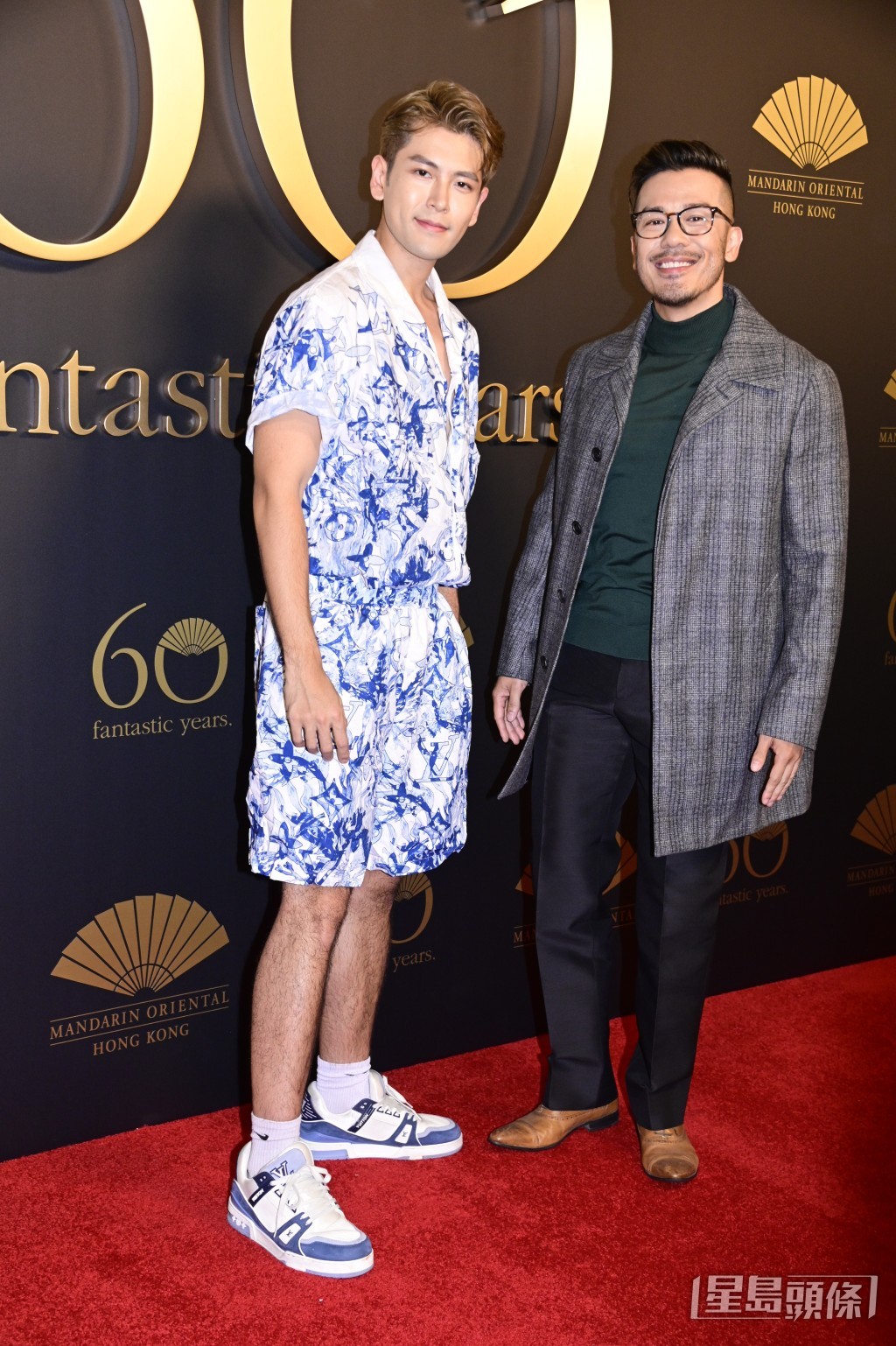 沈震轩(右)与黎峻 沈震轩(右)与黎峻