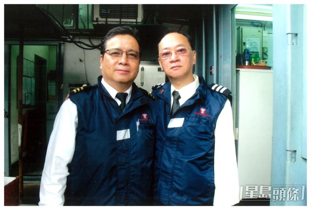 葉煥祥(右)和馮寶威是老拍檔,至今仍然老友鬼鬼。 受訪者提供 葉煥祥(右)和馮寶威是老拍檔,至今仍然老友鬼鬼。 受訪者提供