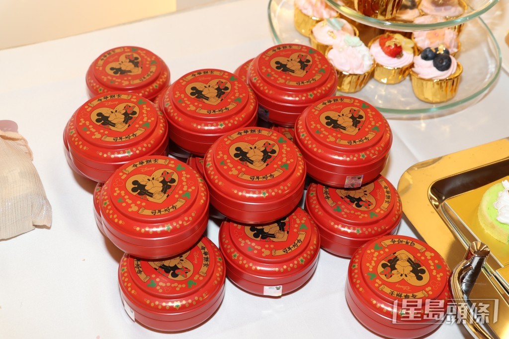 回礼礼物有奇华与迪士尼联乘。 回礼礼物有奇华与迪士尼联乘。