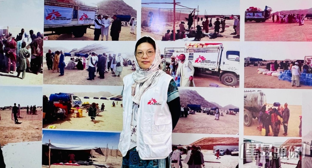 刘晓静去年在阿富汗坎大哈担任项目统筹。