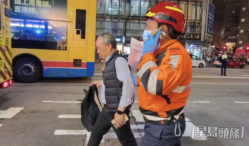 車長送院檢查。 車長送院檢查。