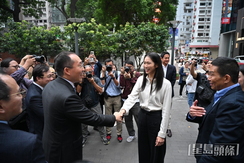 江旻憓日前報名參選旅遊界。資料圖片 江旻憓日前報名參選旅遊界。資料圖片