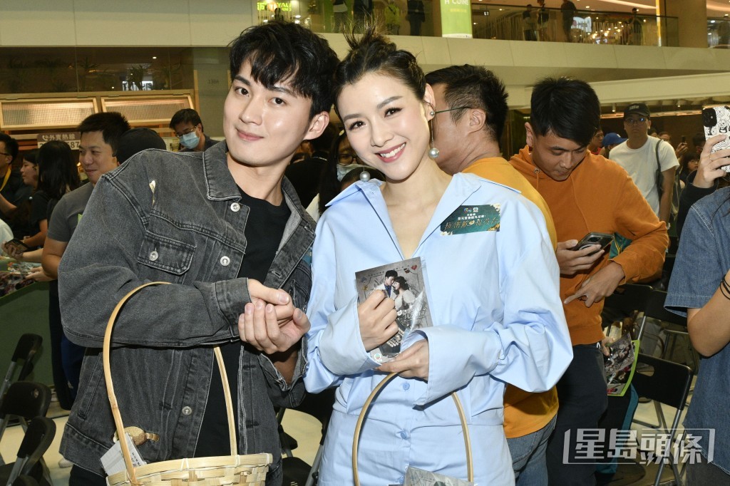陳茵媺大讚周嘉洛靚仔。