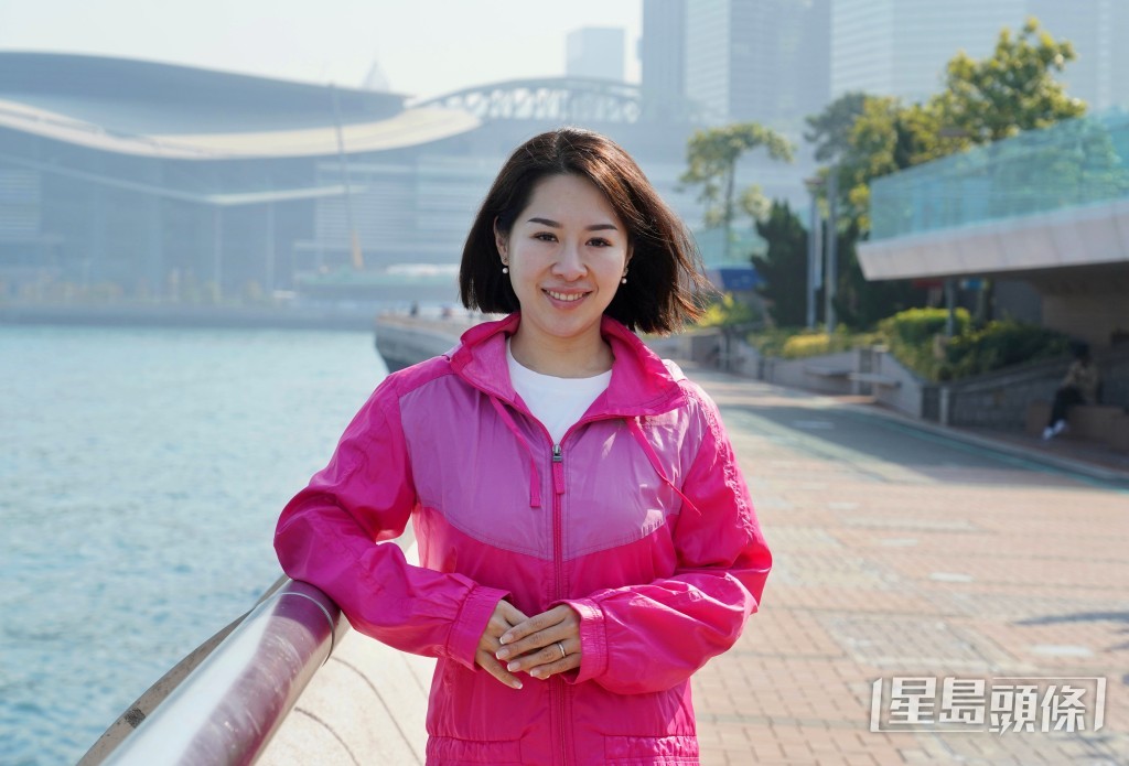 郭芙蓉指跑步有助於在繁重工作之餘沉澱心靈、清醒思緒。