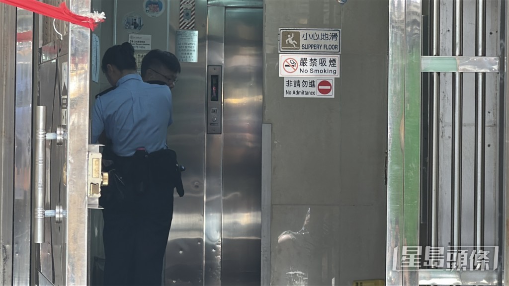 警員到場調查。