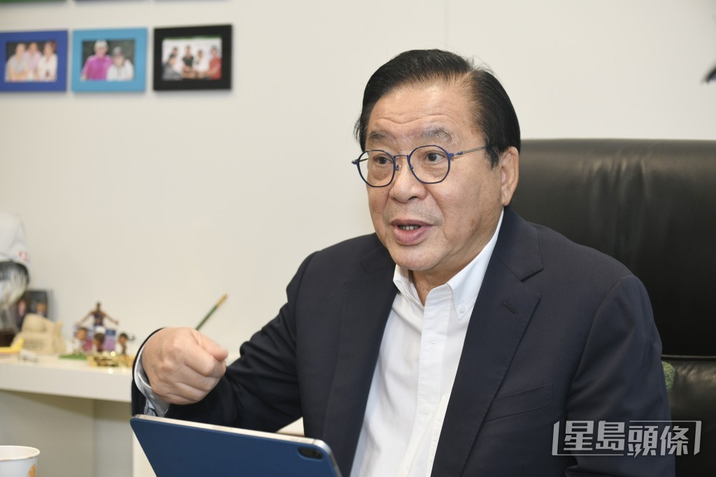 獲委任為洪水橋產業園公司董事局主席的行會成員林健鋒。資料圖片