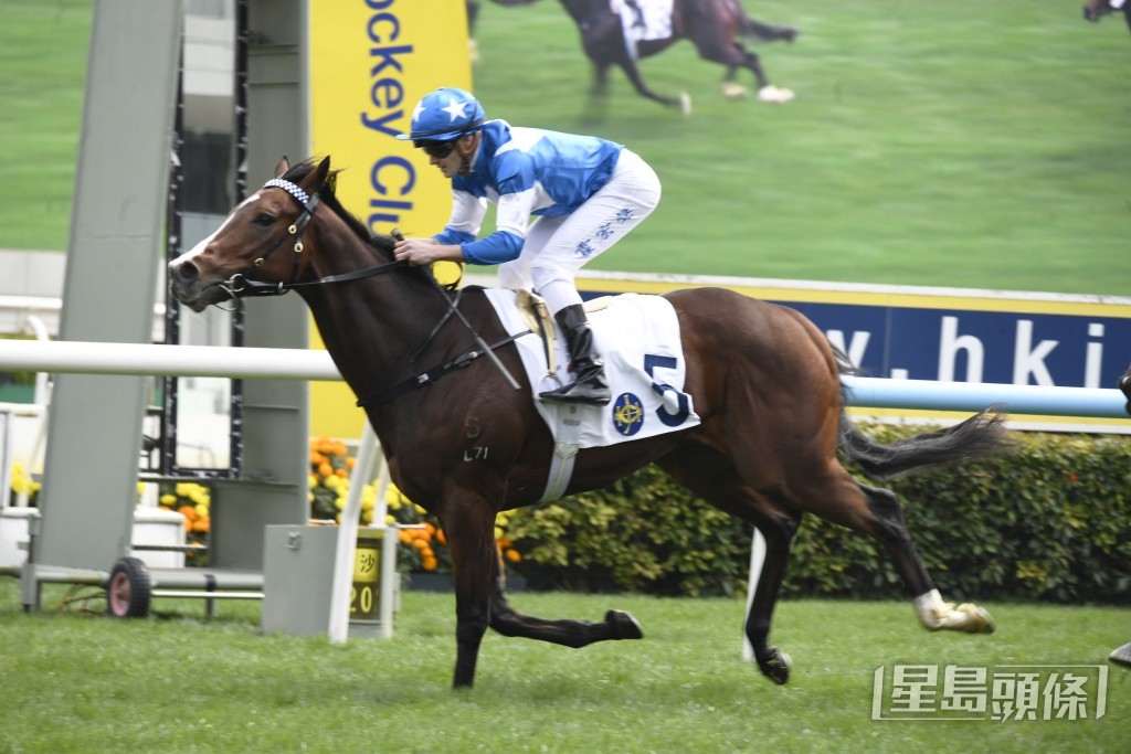 「幸运奇兵」上场增程即在千四米赢马补中。