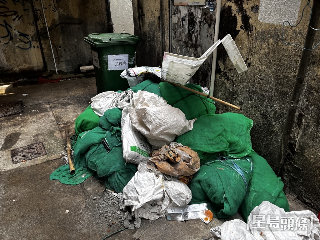 油麻地附近街道。 油麻地附近街道。