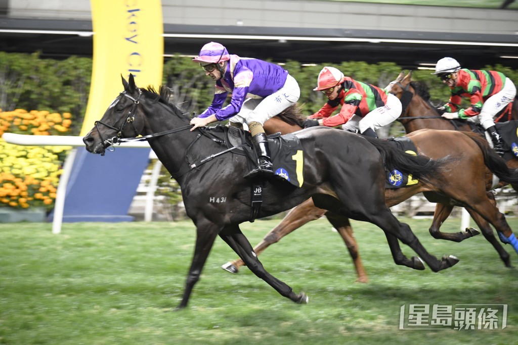 「盈益善」上仗復出即在同程跑第三。