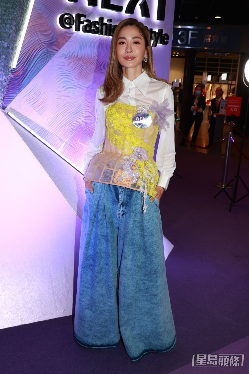 周汶錡一直留意新一代時裝設計師。