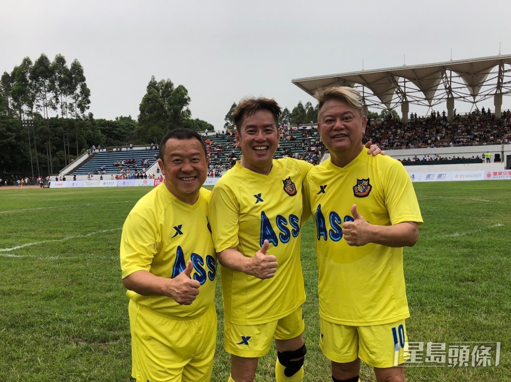 譚詠麟、曾志偉與陳百祥被封演藝圈「福祿壽」。