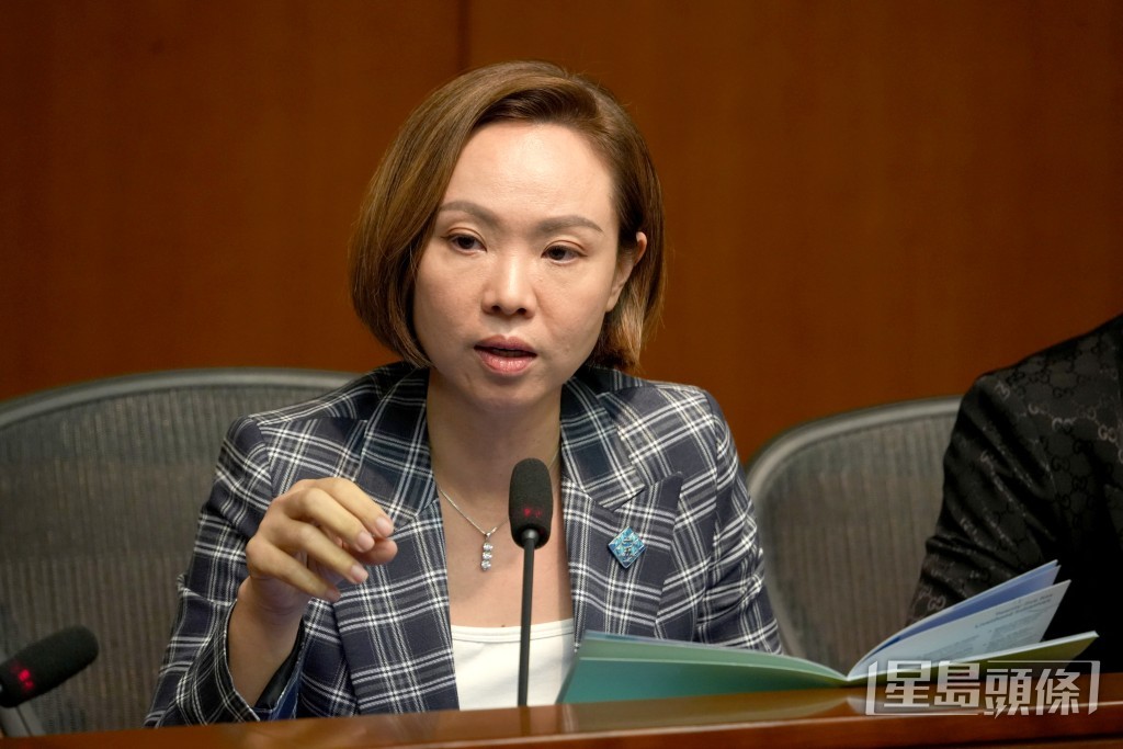 作為兩孩之母的立法會議員陳家珮。資料圖片