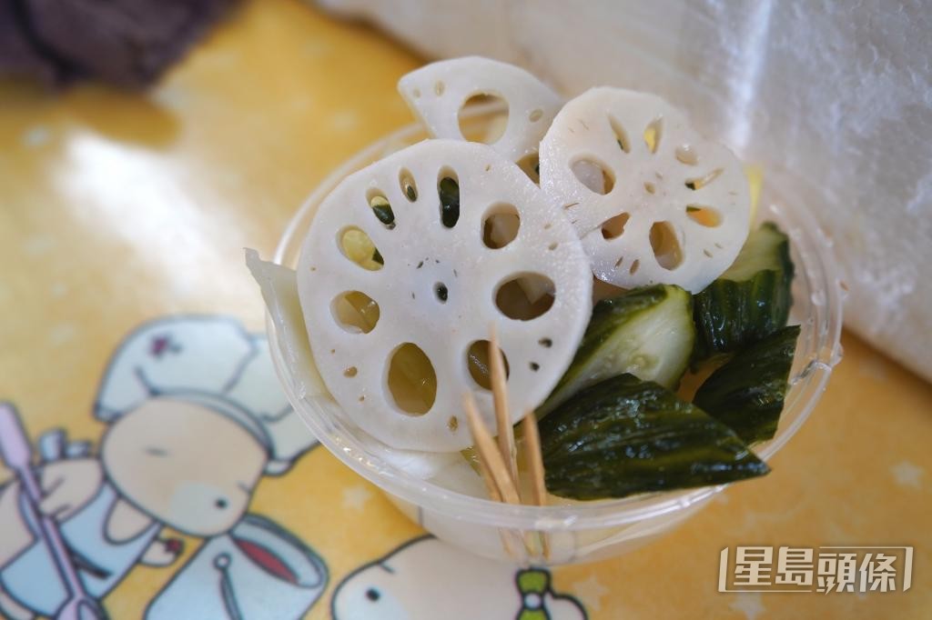 醃菜俘虜一眾客人的味蕾。