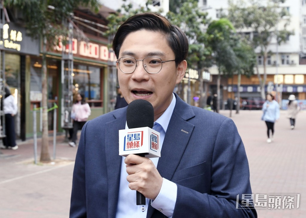 立法會選舉九龍中選區1號候選人經民聯李超宇。何君健攝