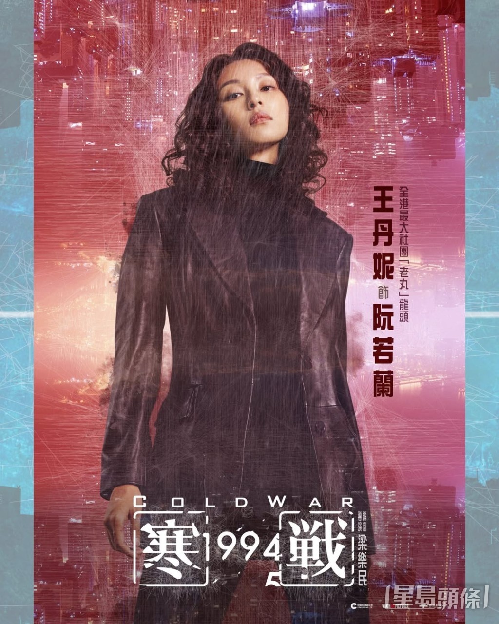 阮若蘭：王丹妮飾演，全港最大社團「老丸」龍頭。