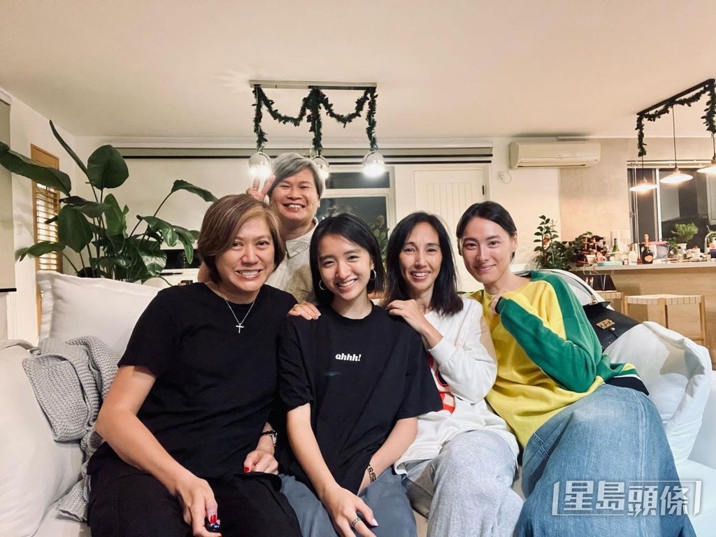  許恩怡獲女神媽媽柏安妮力撐。