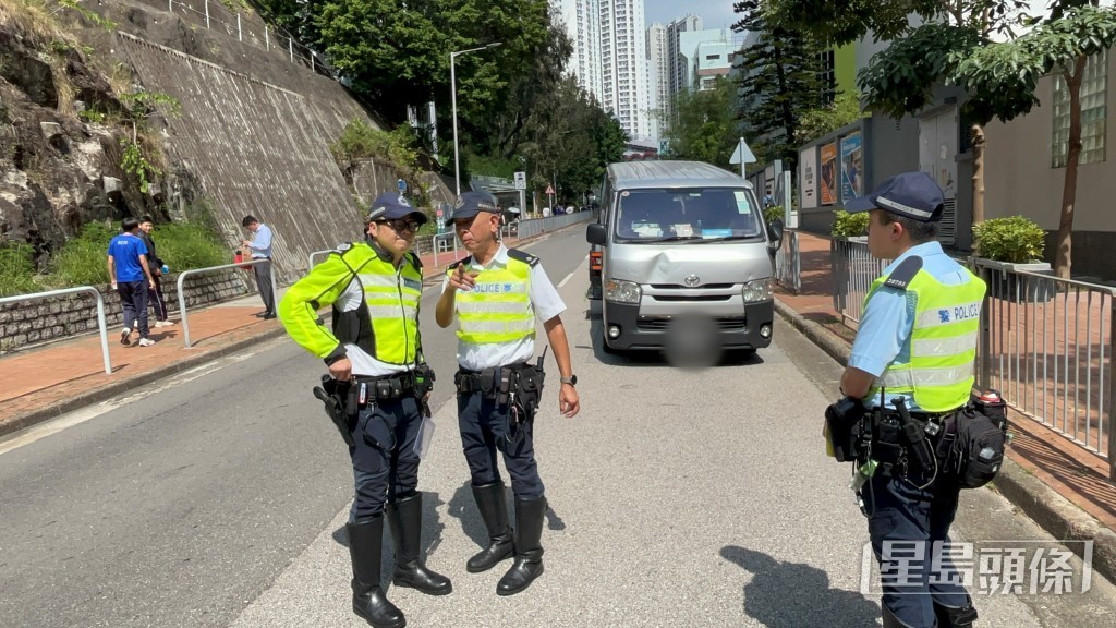 警員到場調查。