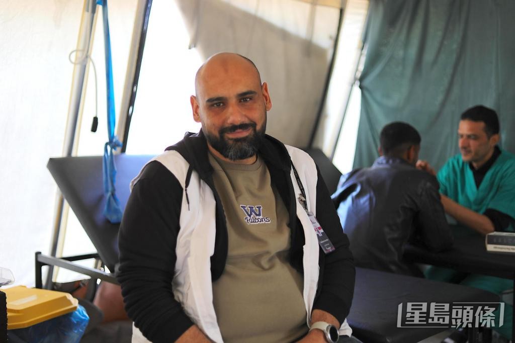 無國界醫生物理治療事務經理卡拉達亞(Abed El Hameed Qaradaya)因遇襲身亡。 無國界醫生提供 無國界醫生物理治療事務經理卡拉達亞(Abed El Hameed Qaradaya)因遇襲身亡。 無國界醫生提供