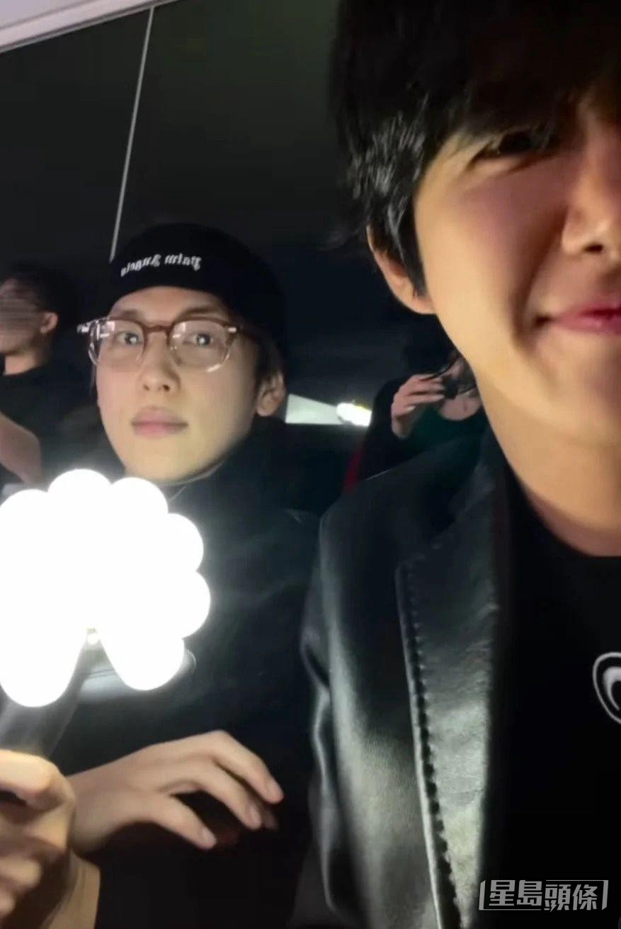 光熙與任時完都有睇GD演出。