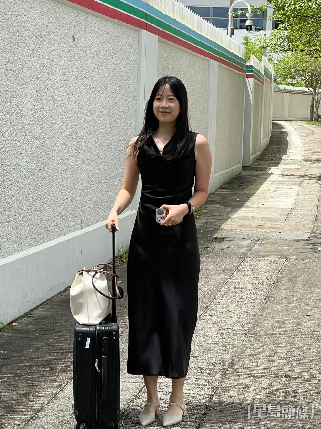 Yvonne 21歲，中大讀日本研究，點解去後門落的士？我唔識路