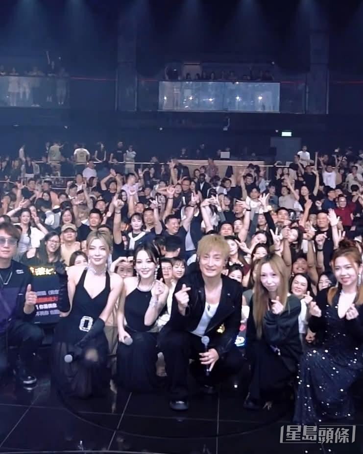 早前方力申在佛山登台。