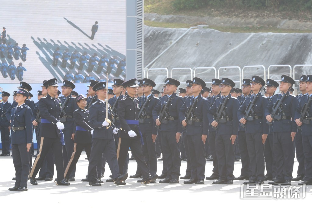 今年報考警員及督察級的人數均有所上升。