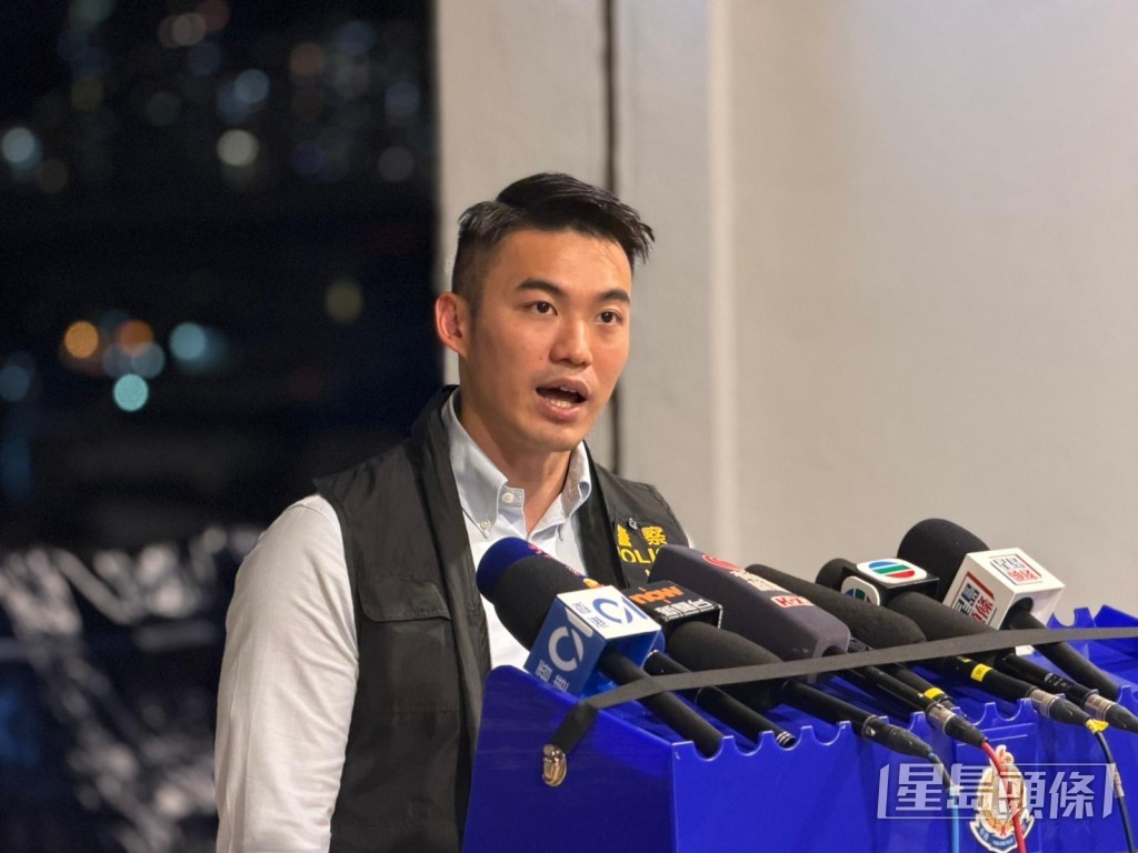 毒品調查科總督察林柏喬交代案情。