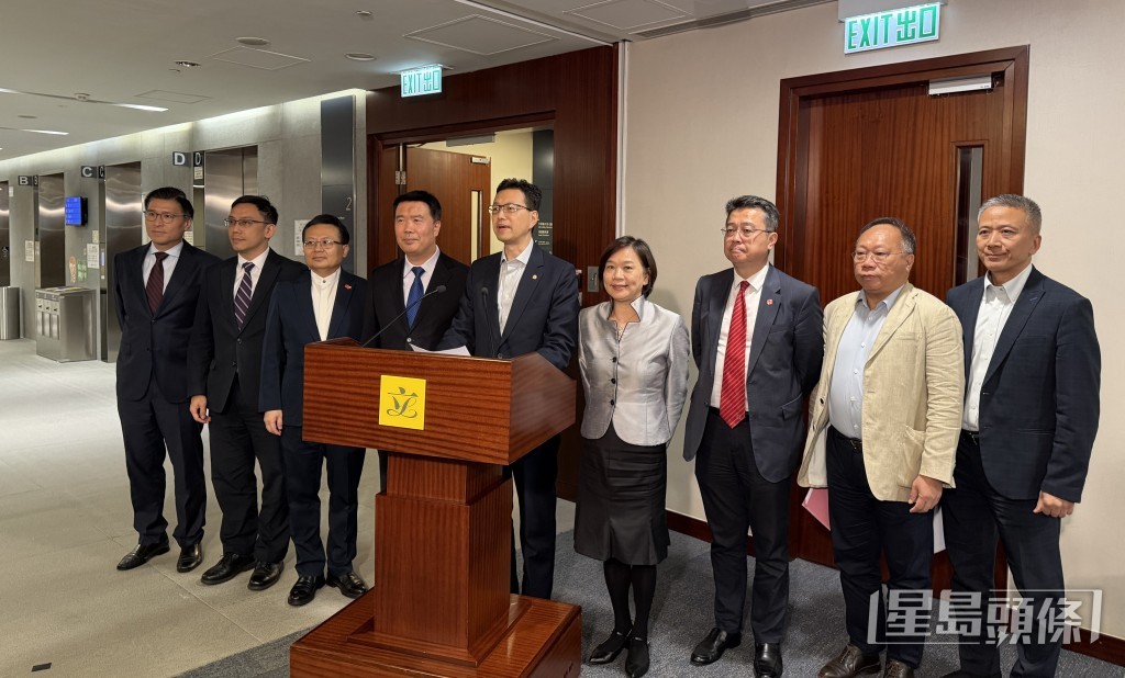 立法會對接國家「十五五」規劃小組初步形成報告。梁珮旻攝 立法會對接國家「十五五」規劃小組初步形成報告。梁珮旻攝