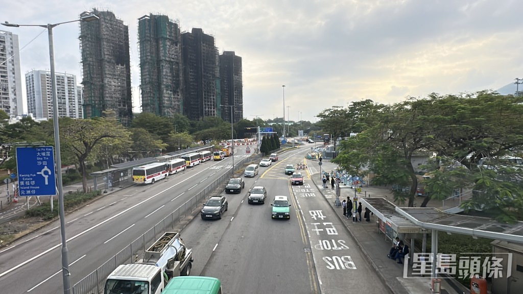 大埔公路元洲仔段向广福道方向已经解封。刘汉权摄