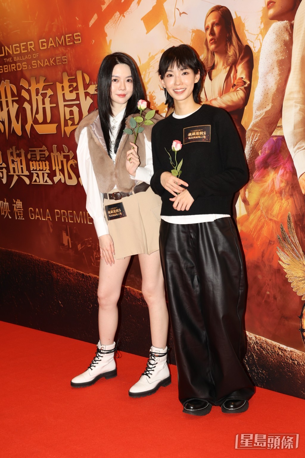 李靖筠（右）與曾樂彤。
