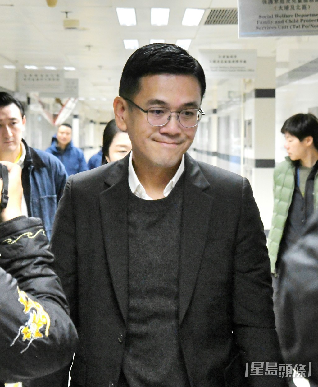 江永祥表示，由於樓宇正進行拆除棚網工程，存在一定安全風險，故現階段未能開放予居民進入。