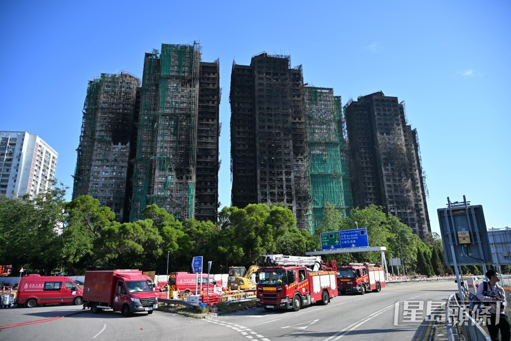 大埔宏福苑發生五級火，造成嚴重傷亡。資料圖片