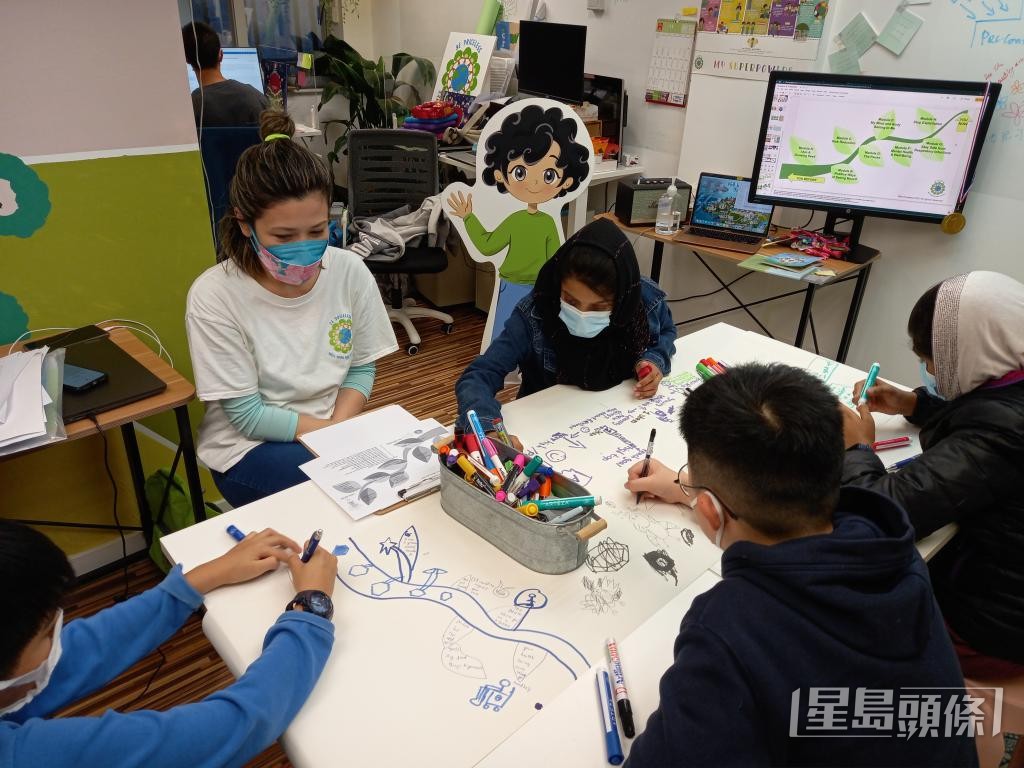 「小種子課程」着重培訓正向心態和行為。 受訪者提供 「小種子課程」着重培訓正向心態和行為。 受訪者提供