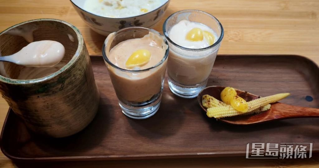Royce喜歡研究美食，圖為她親手製作的雪糕。 受訪者提供
