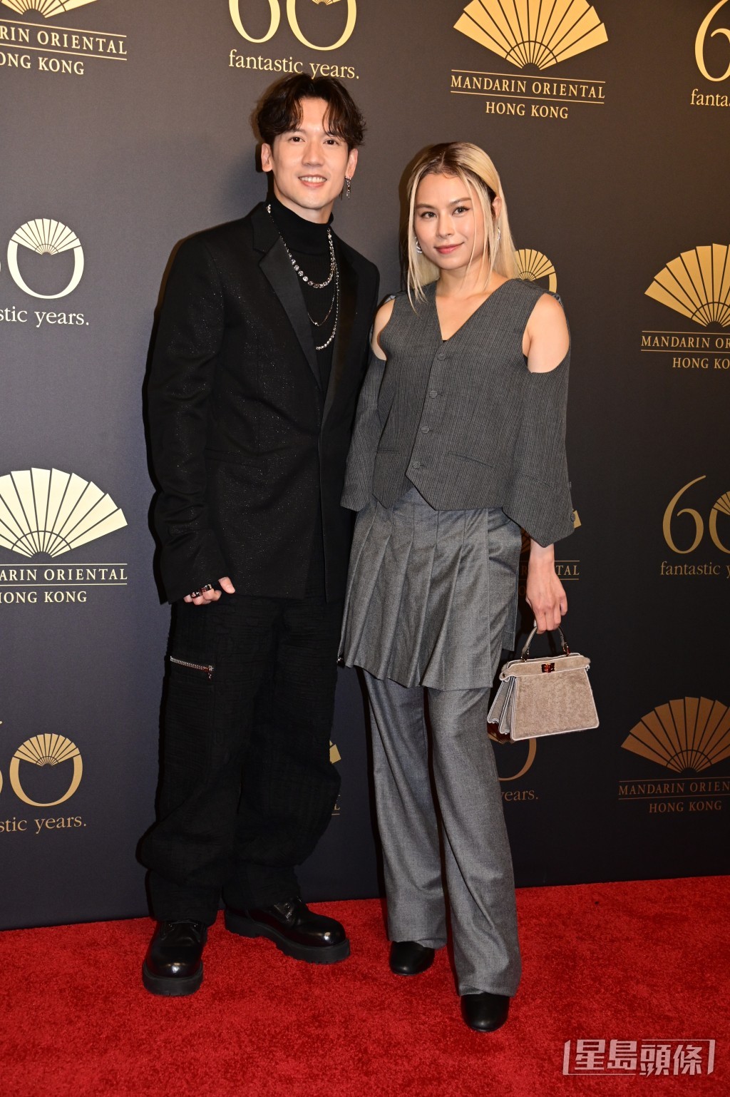 Gin Lee与关智斌一同受访。 Gin Lee与关智斌一同受访。