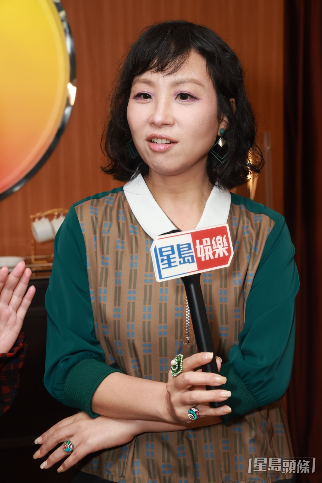 妹頭希望話題不要涉及體重。