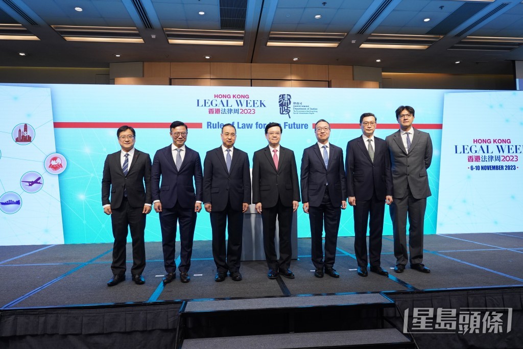 「香港法律周2023」來到最後一日。葉偉豪攝 「香港法律周2023」來到最後一日。葉偉豪攝
