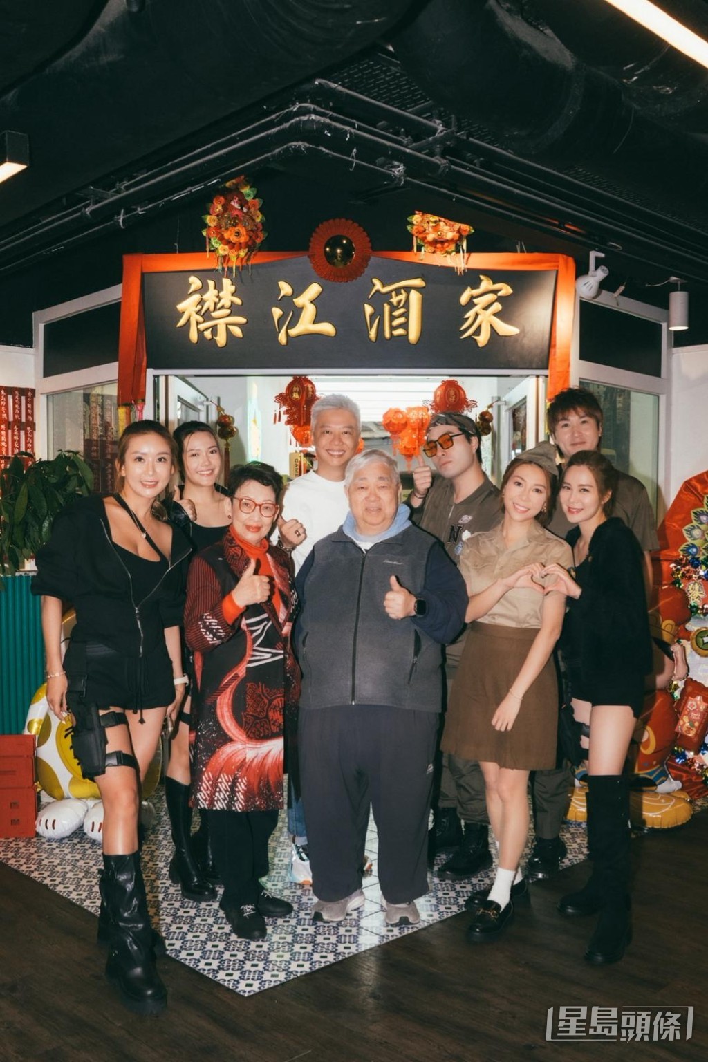 巧遇食神韜哥。