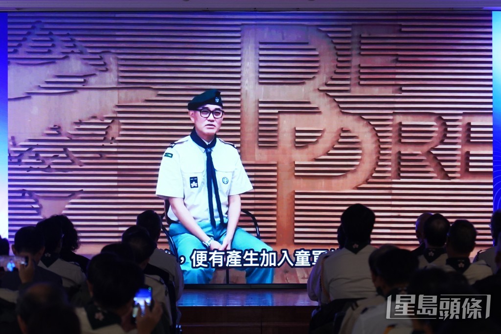 會上亦播放宣傳短片的創作總監周國豐的分享。