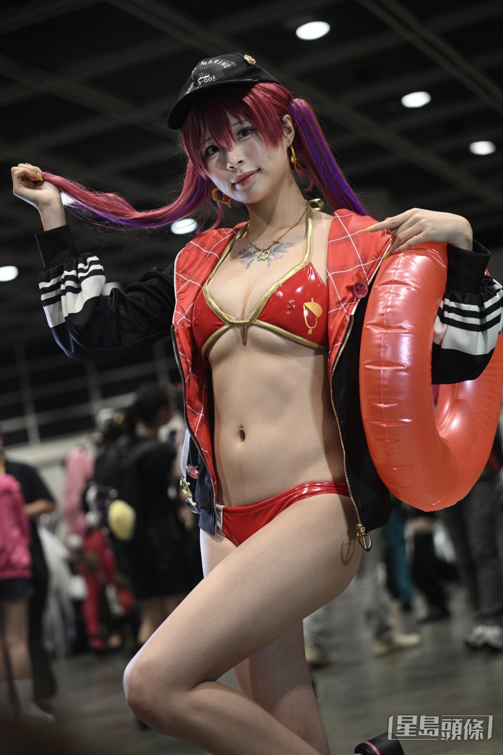 現場有不少Cosplayer。 現場有不少Cosplayer。